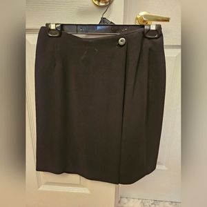 Woman's black skirt